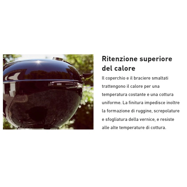 Vendita online Barbecue a carbone Weber Master Touch GBS Premium E-5775 Ø 57